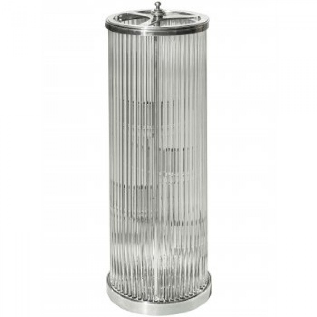 lampe en laiton couleur nickel antique avec une douille GU10