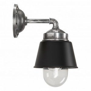 Applique murale pendante noire Kostas 90 grades style industriel de la marque KS Lighting