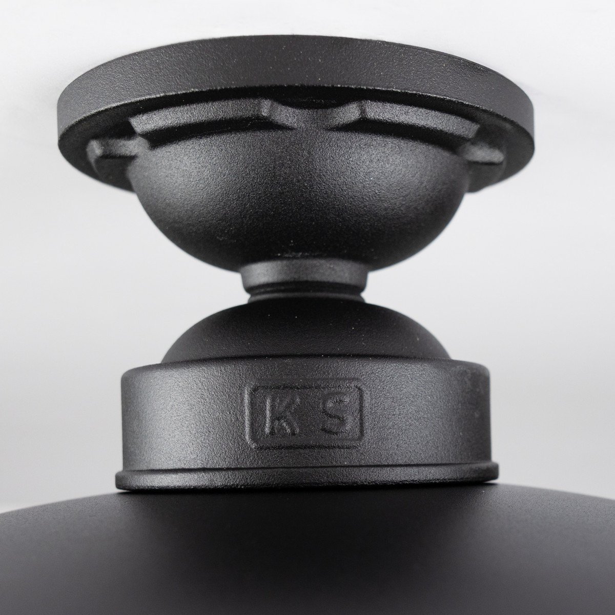 Plafonnier Solingen Noir Mat Style Champêtre