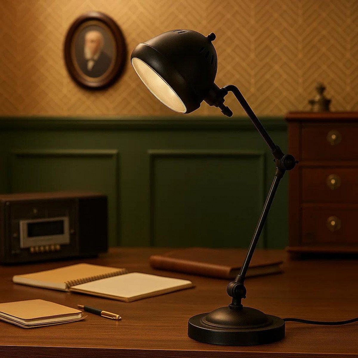 Lampe de table Docklands (90186) | Nostalux.fr