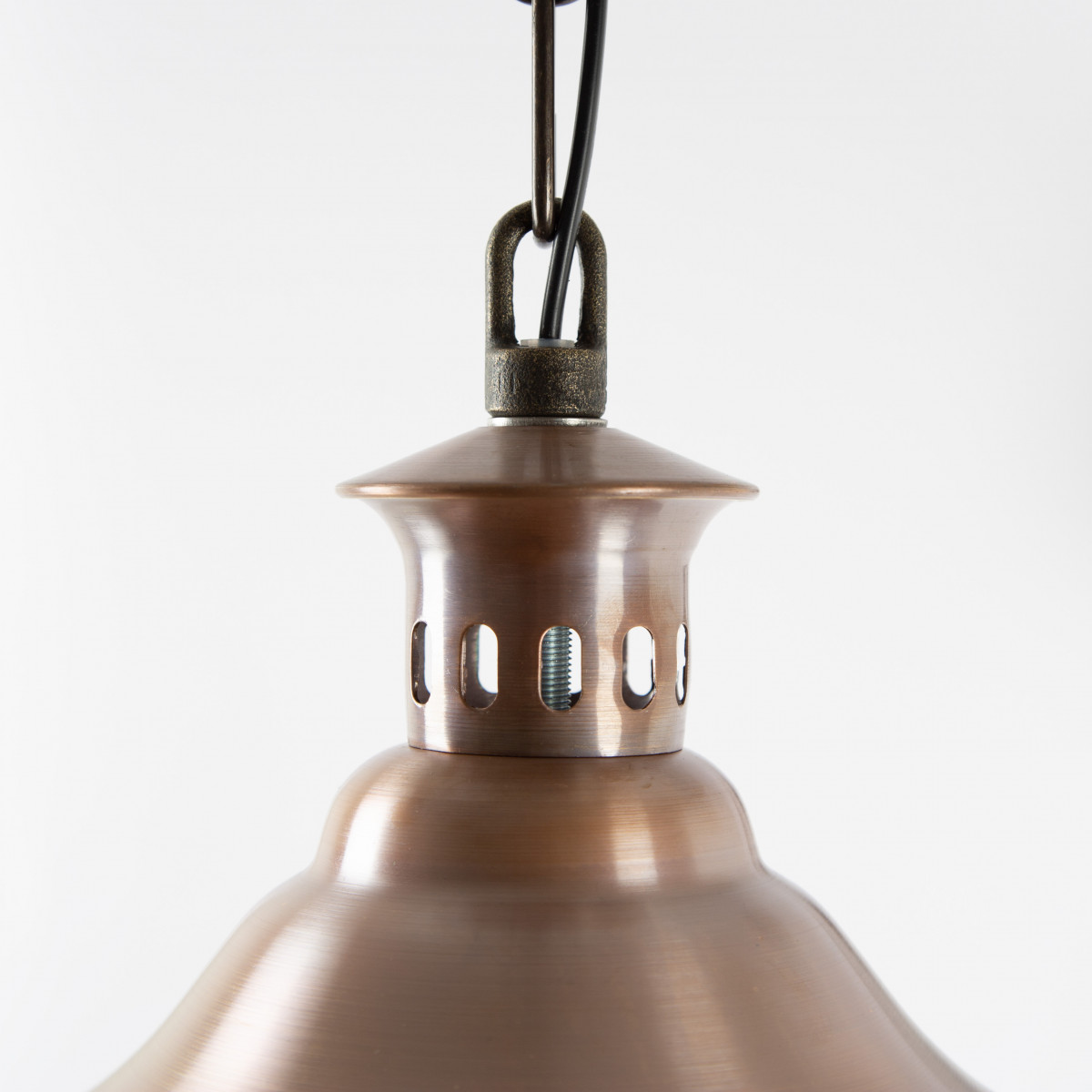 Petite lampe de véranda rustique à chaîne 