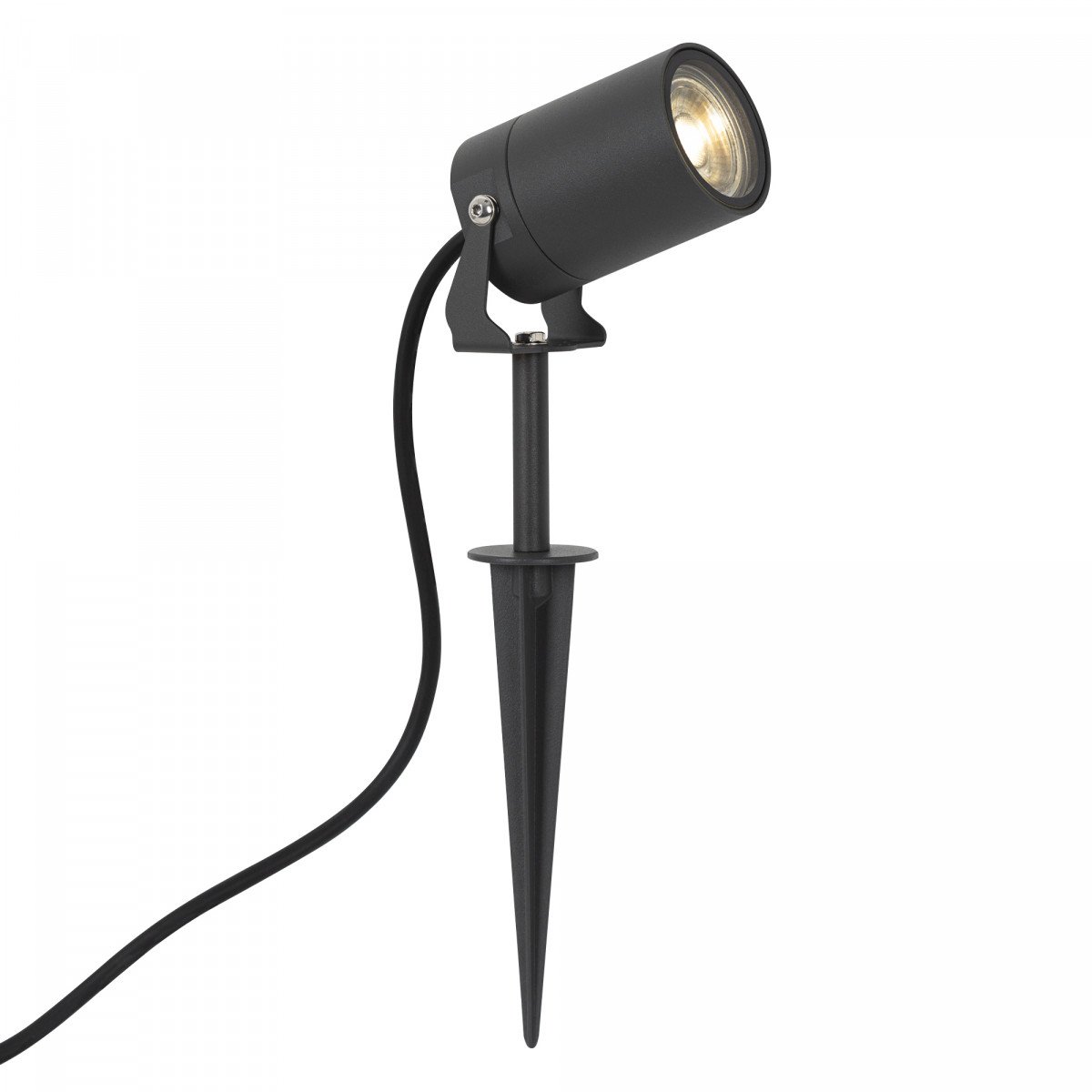 Spot de jardin à piquet Stark (7572) anthracite avec capteur crépusculaire - KS Lighting