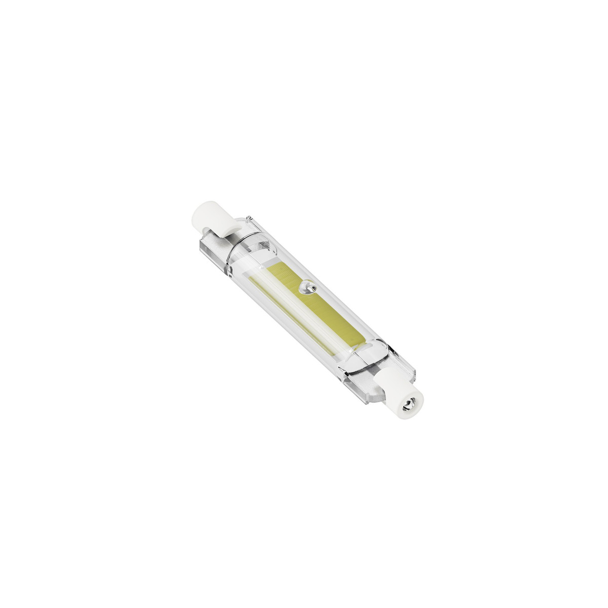  Lampe LED R7s 78mm Full Glass 220-240V 4W 400lm, 3000K dimmable