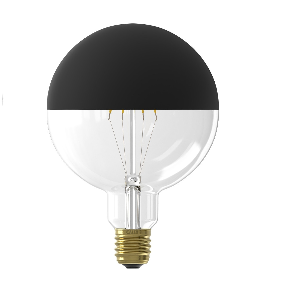 Ampoule LED tête miroir noir 4w | Nostalux.fr