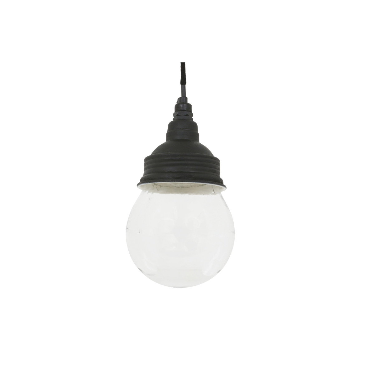 Lampe suspendue noire Vidro (30328) de Nostaluce Nostriel 