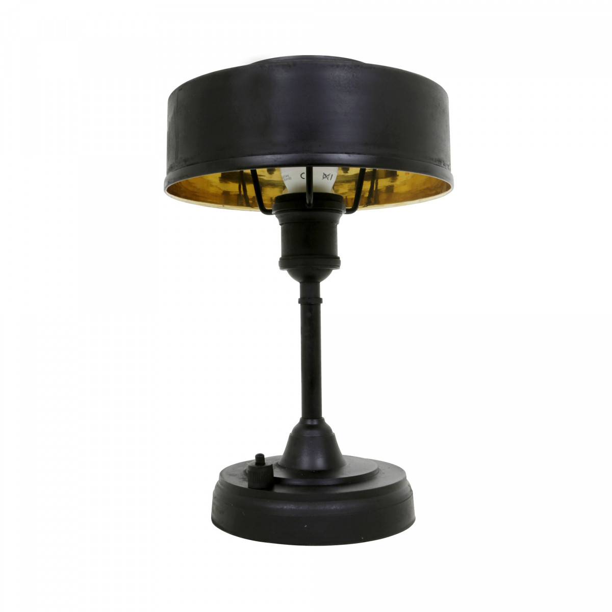 Lampe de table noire Auxerre (30966) | Nostalux.fr
