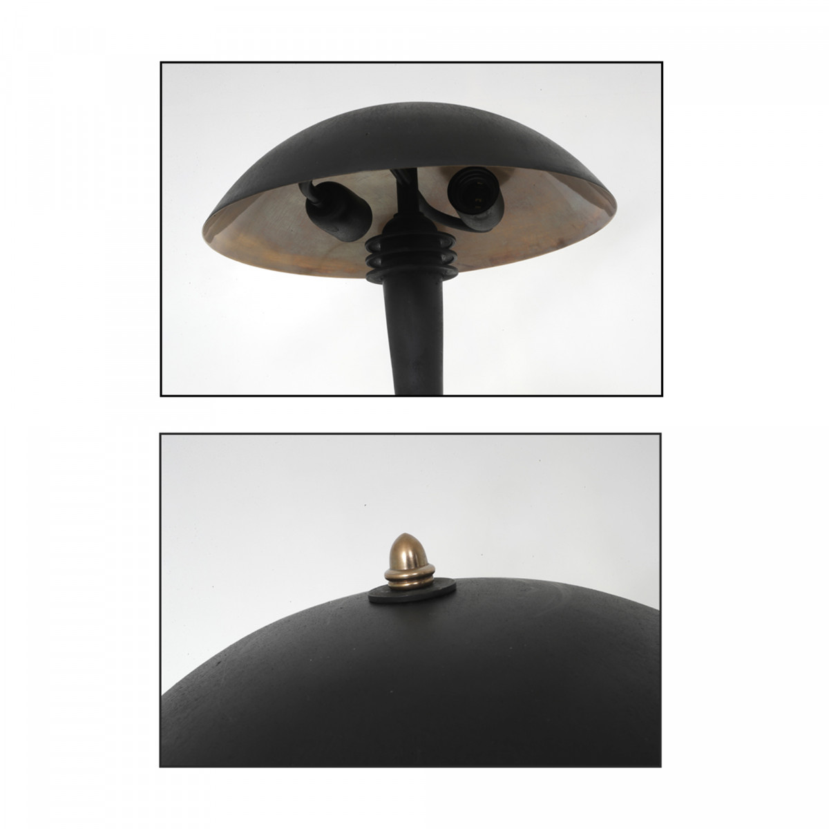 Lampe de table Dax noire | Nostalux.fr