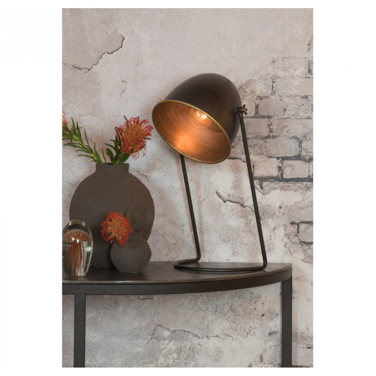 Lampe de table Percy (1832918) bronze foncé | Nostalux.fr