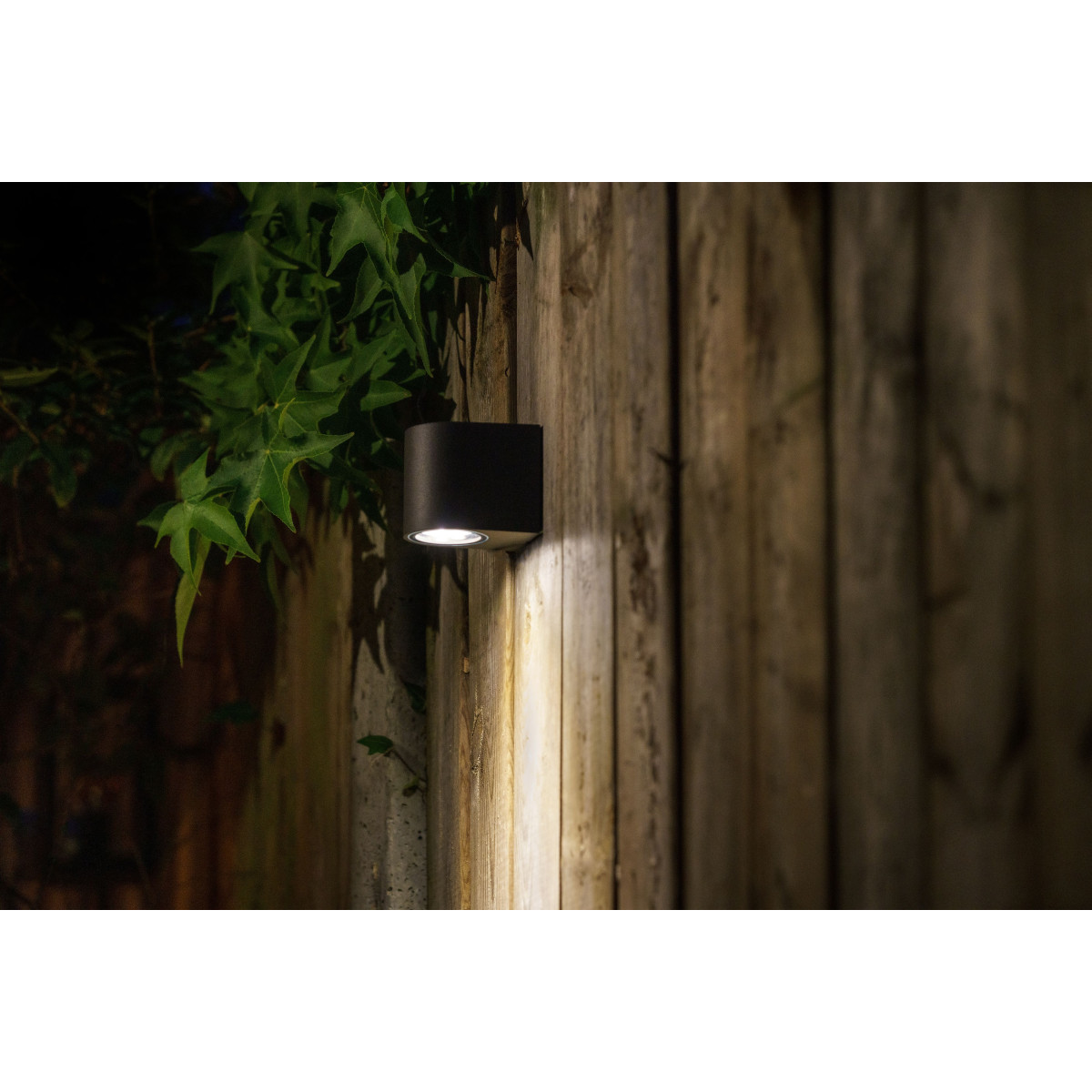 Set de 2 appliques murales Gilvus downlighters 12 volt noir | Nostalux.fr