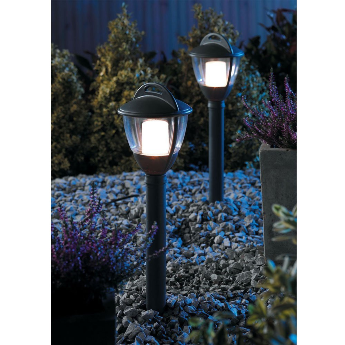 Lampe de jardin Laurus anthracite 12 volts 