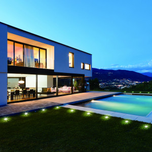 Set de 9 mini spots de jardin intelligents Bluetooth