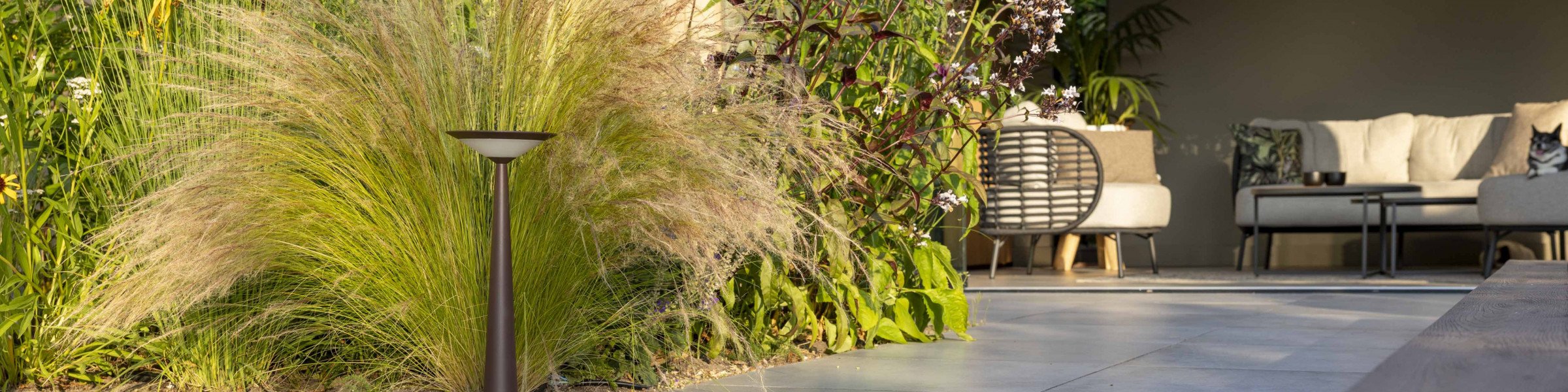 Lampes de jardin modernes