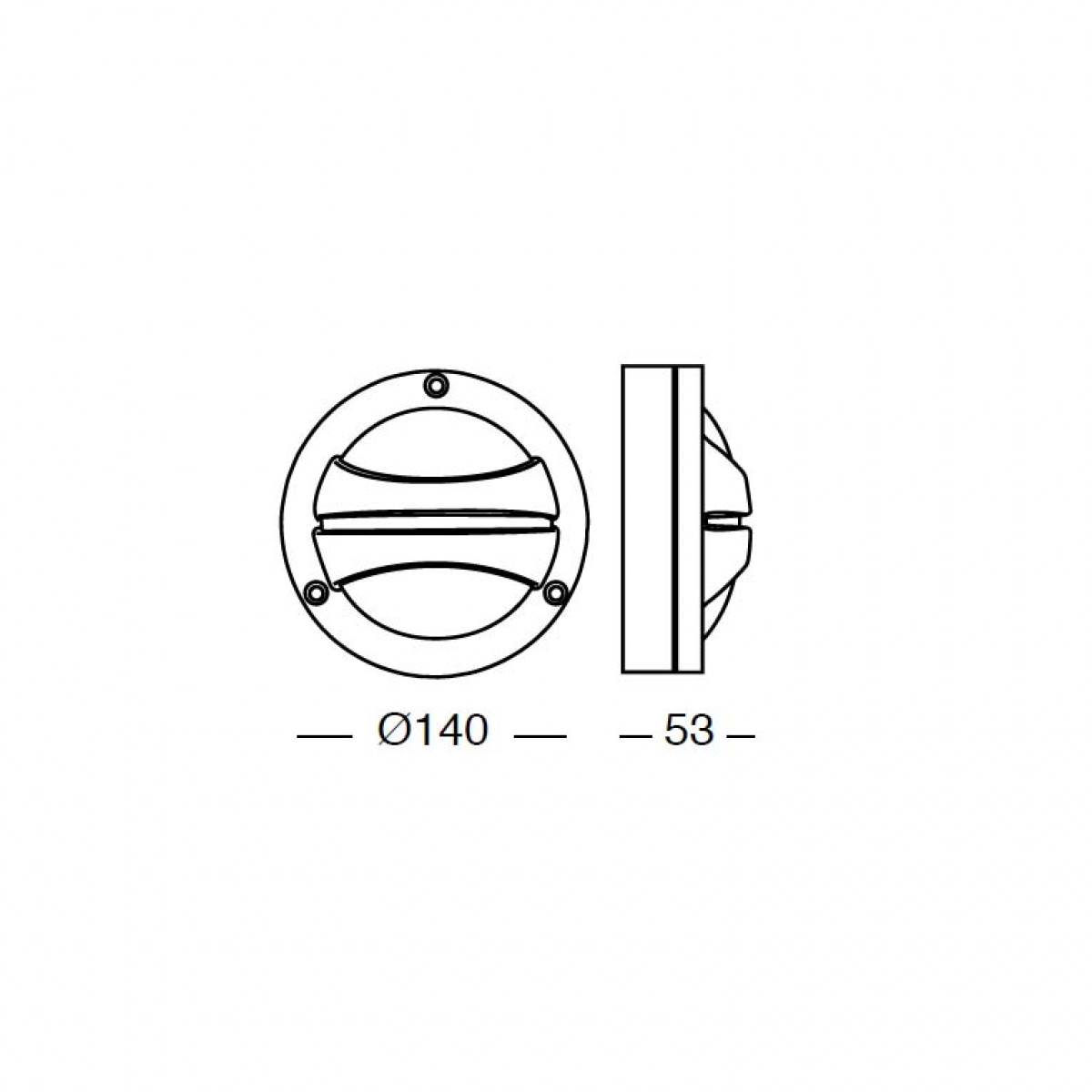 Applique d'extérieur Atlantic (7277) en bronze - Maritime - KS Lighting