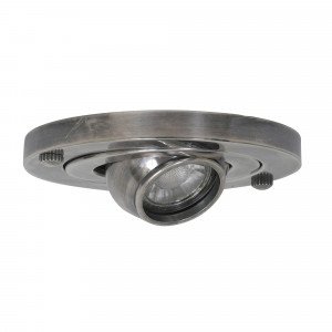 Spot de plafond Ariel argent vieilli 