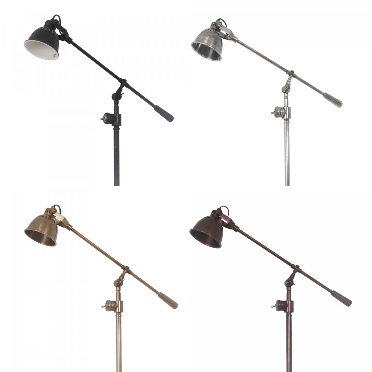 Lampadaire Archer cuivre foncé - look industriel| Nostalux.fr