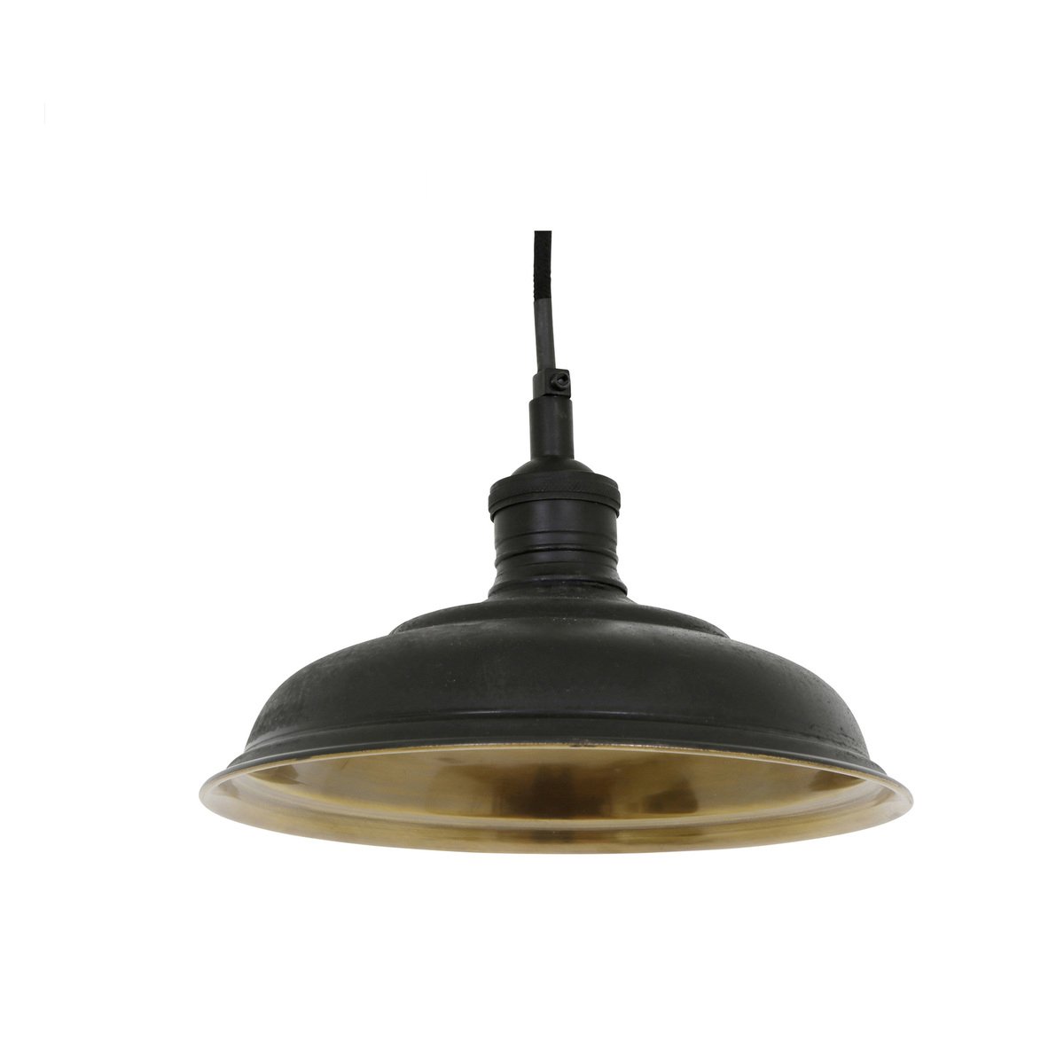 Suspension Ducasse (30971) Medium noir antique - sélection Industrial & Vintage - Nostalux.fr