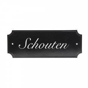 Plaque personnalisée rustique Plaque personnalisée rustique