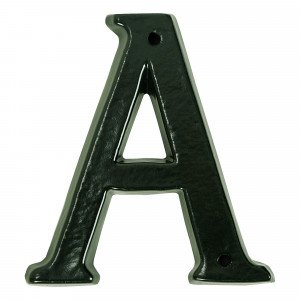 Ajout du numéro de maison A (5860) - KS Lumiere - Numéros de maison