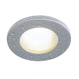 Spot Dolix encastré étanche titane GU10 rond