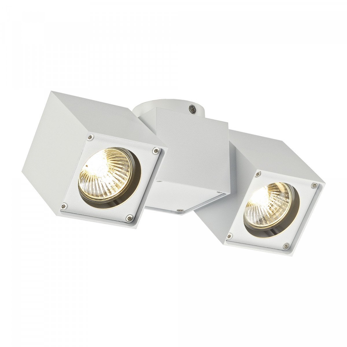 Plafonnier blanc Altra Dice (151531) 2 Spots 2 x GU10 de SLV | Nostalux.fr