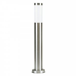 Lampe de terrasse Lech 2 acier inoxydable couleur inox ou noir