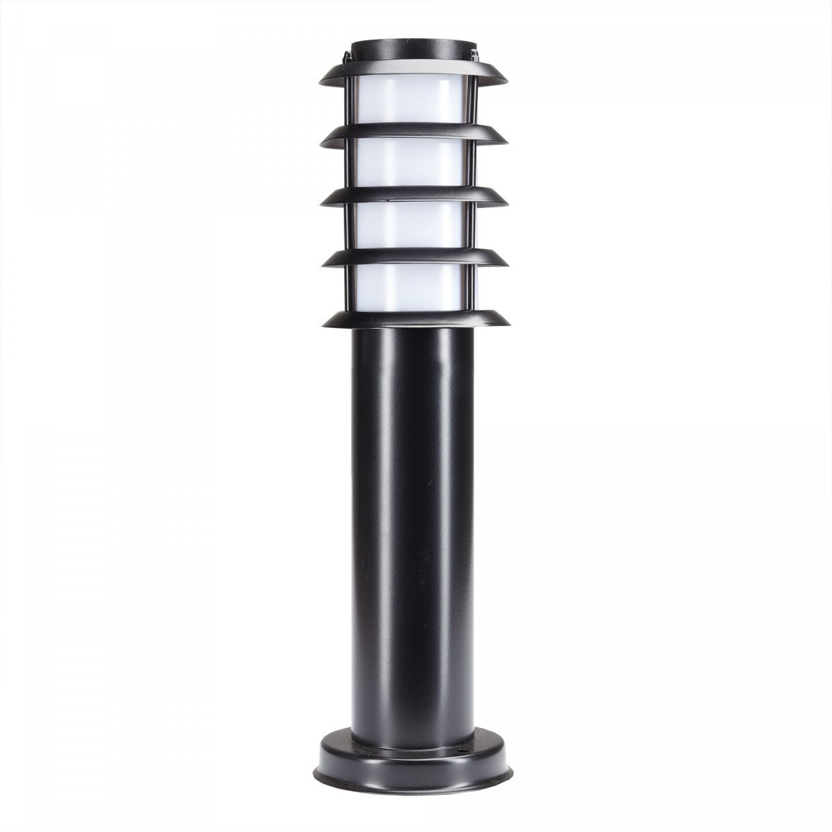 Lampe de jardin Soll 3 (7038d4) en acier inoxydable noir de KS Lighting