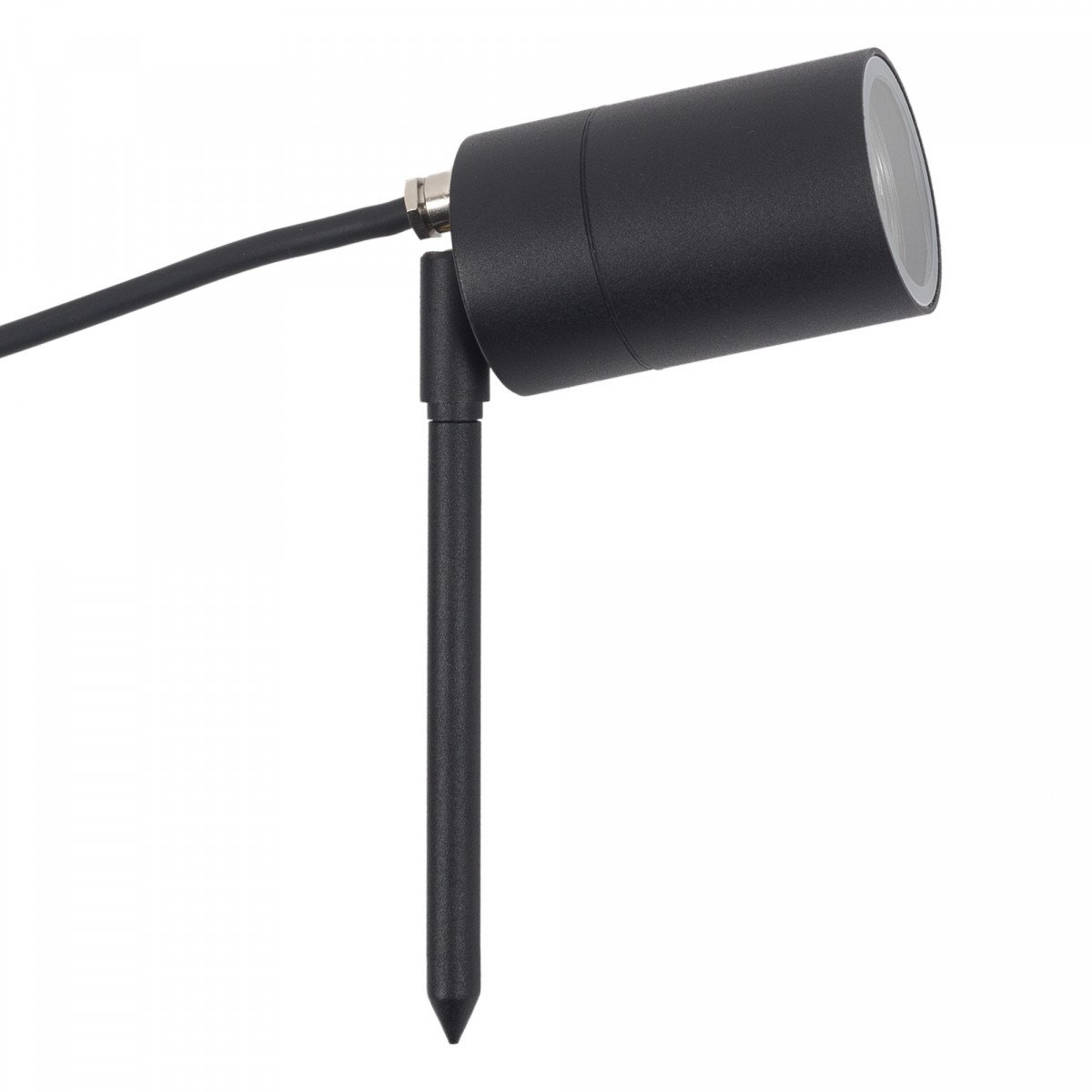 lot 6 spots LED plug & play de jardin à piquets capteur jour/nuit de KS Lighting