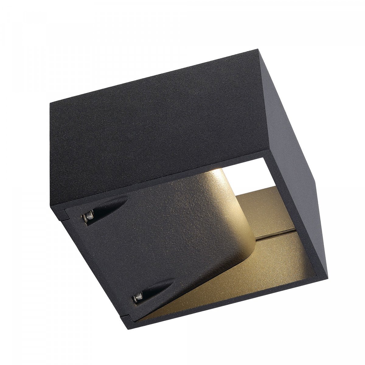 Logs Wall Anthracite 1xled 3000k
