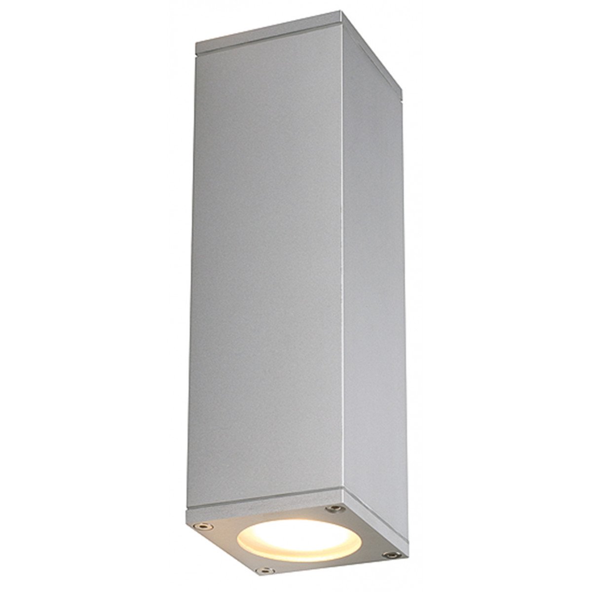 Applique murale d'extérieur Theo Up-down Out (229532) gris argent 2 x GU10 | Nostalux.fr