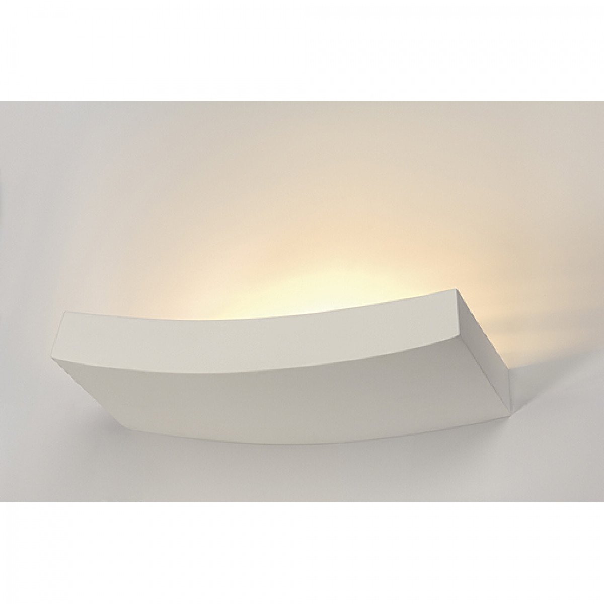 Applique murale blanche Plastra 102 (148012) Curve R7s de SLV | Nostalux.fr
