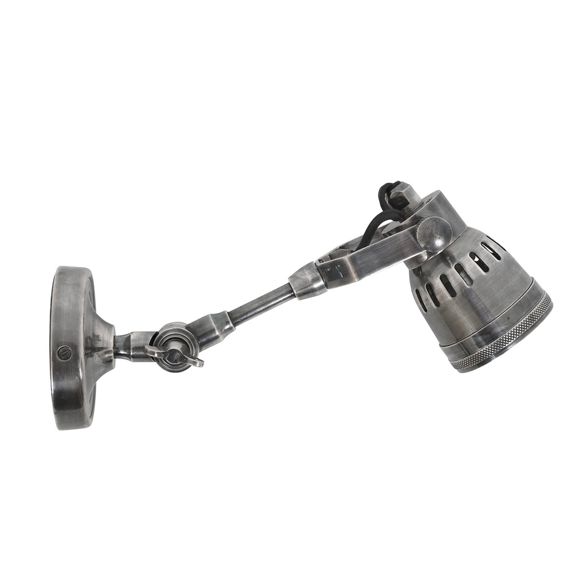 Applique murale Mulberry (50463) argent vieilli style industriel & vintage