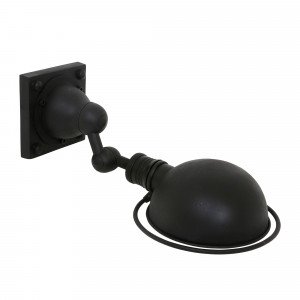 Spot mural de lecture Canberra noir (90178) - Nostalux.fr