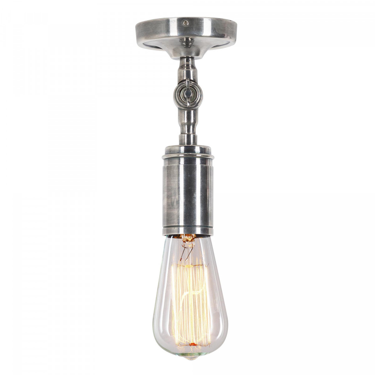 Lampe suspendue Emeli (52239P) argent vieilli