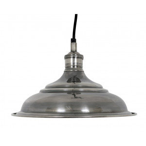 Grande suspension Ducasse (52130) argent vieilli  - sélection industrial & vintage | Nostalux.fr
