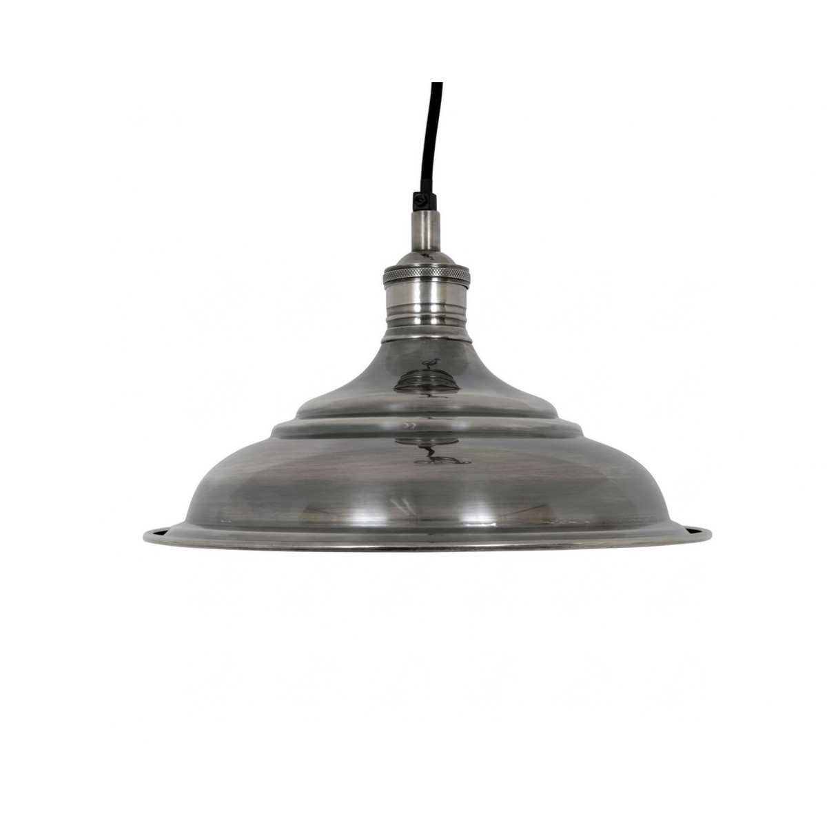 Petite suspension Ducasse (57563) argent vieilli, sélection industrial & vintage - Nostalux.fr