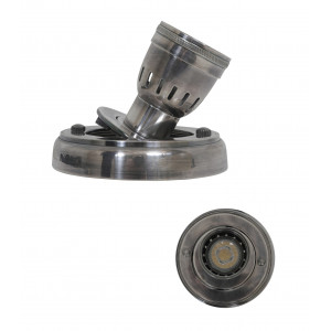 Spot de plafond Troy (52153) argent vieilli vintage | Nostalux.fr