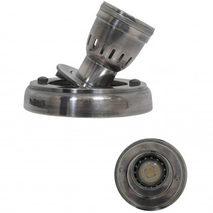 Spot de plafond Troy (52153) argent vieilli vintage | Nostalux.fr