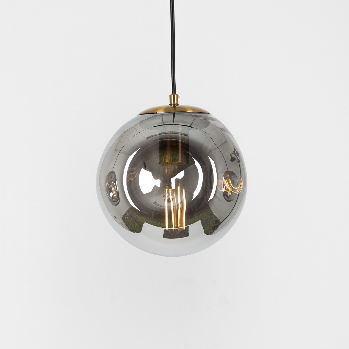 Suspension sur fil Orbs 3 boules lumineuses Design | Nostalux.fr