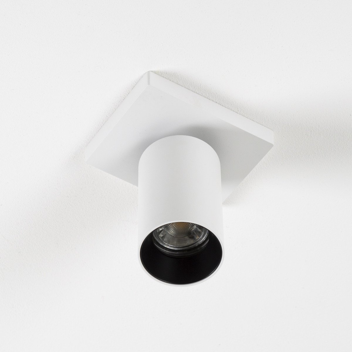 Spot blanc / or en saillie Mila 1 (7671) orientable| Nostalux.fr