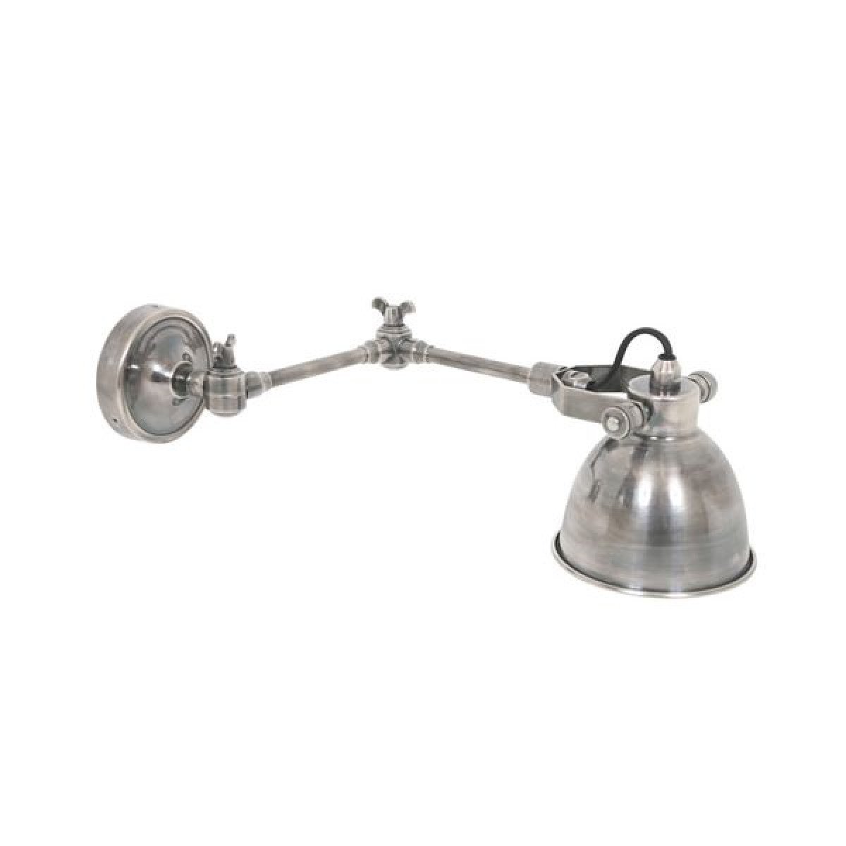 Spot Maxim Swing (51705) de Nostaluce argent vieilli sélection spots industriels & vintage