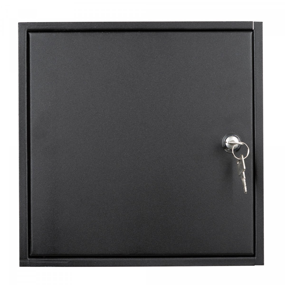 Boîte aux lettres en acier inoxydable porte encastrée 1725k4 noir