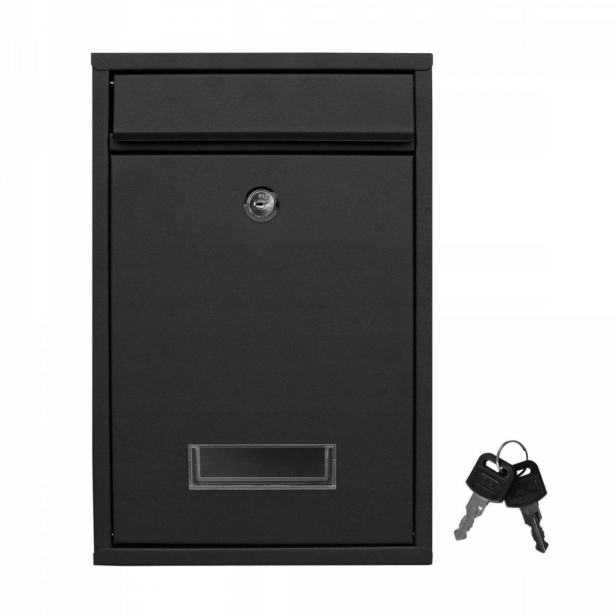 Petite boîte aux lettres murale PB1 (nos168104) noir mat|Nostalux.fr