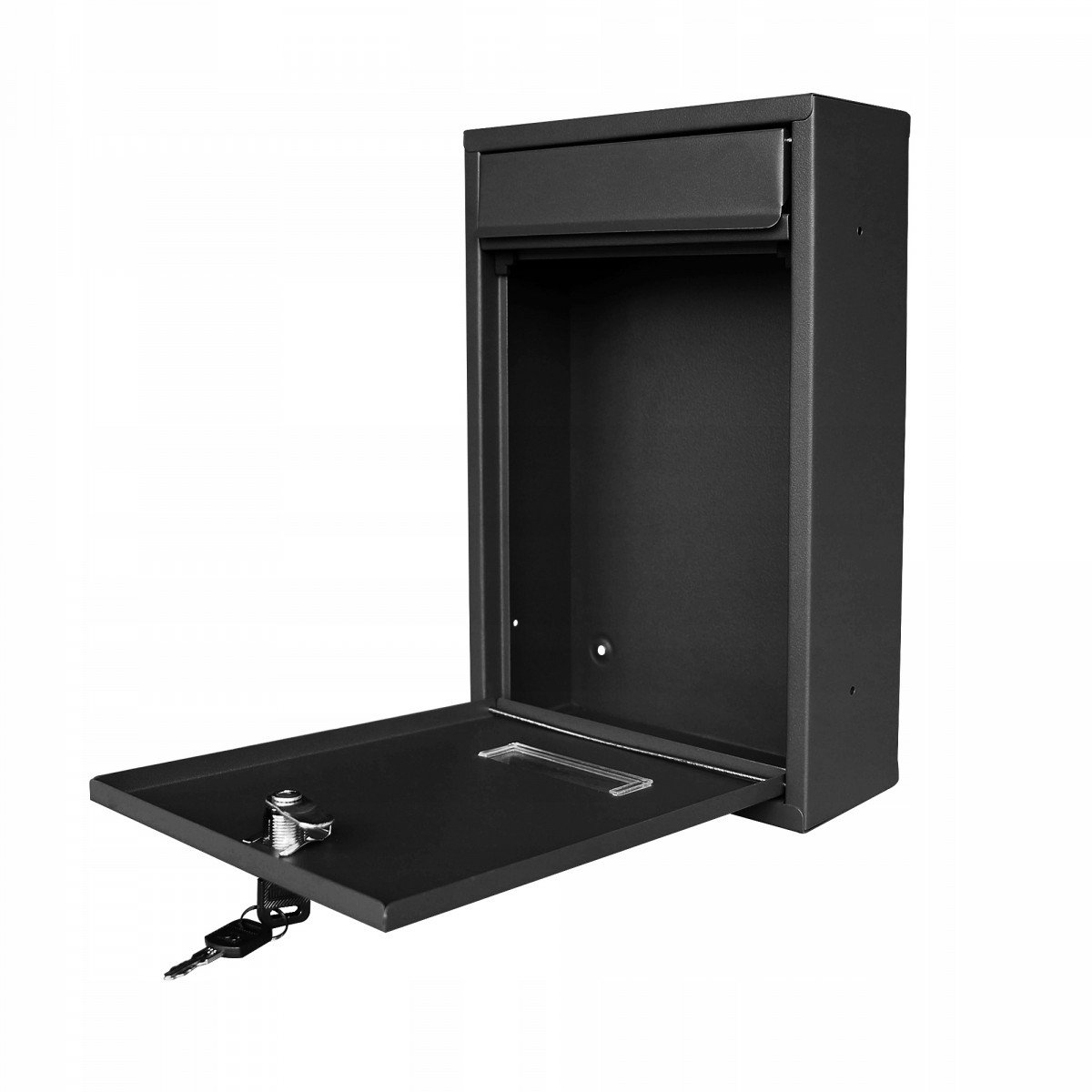 Petite boîte aux lettres murale PB1 (nos168104) noir mat|Nostalux.fr
