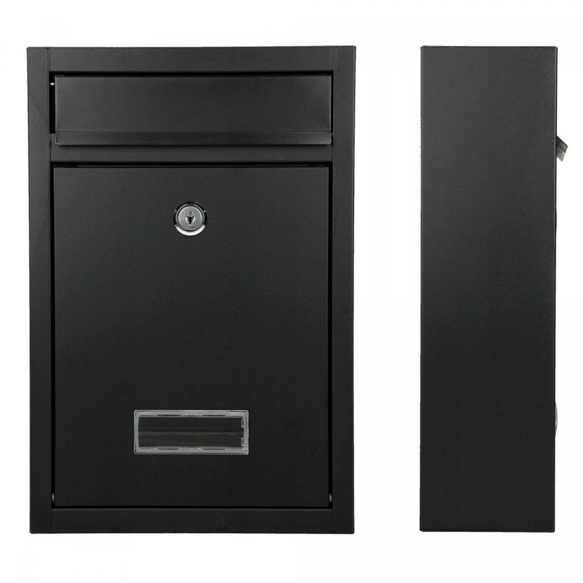 Petite boîte aux lettres murale PB1 (nos168104) noir mat|Nostalux.fr
