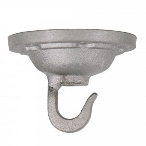 Crochet de plafond alu brut (3488) - KS Lighting -  Crochet d'assemblage industriel pour lampes d'usine.  Crochet de plafond alu brut (3488) - KS Lighting -  Crochet d'assemblage industriel pour lampes d'usine.