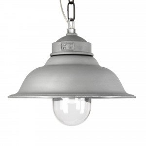 Suspension sur chaîne Porto Fino rétro vintage béton (6573)|Nostalux.fr