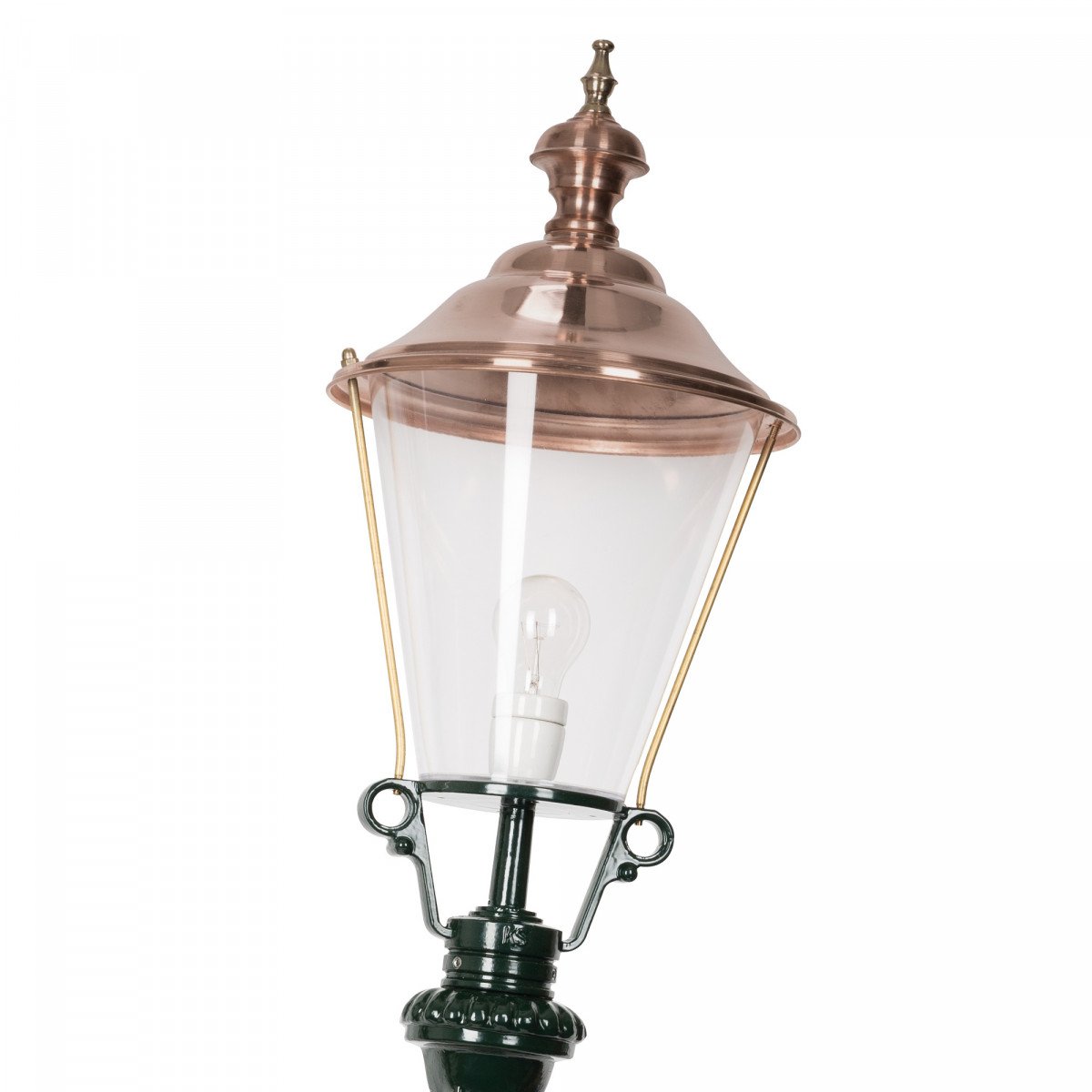 Petit lampadaire de jardin De Rijp (0701) classique, campagnard | Nostalux.fr