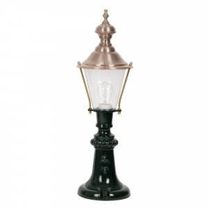 Lampe de jardin sur pied A 209 de KS Lighting avec lanterne ronde