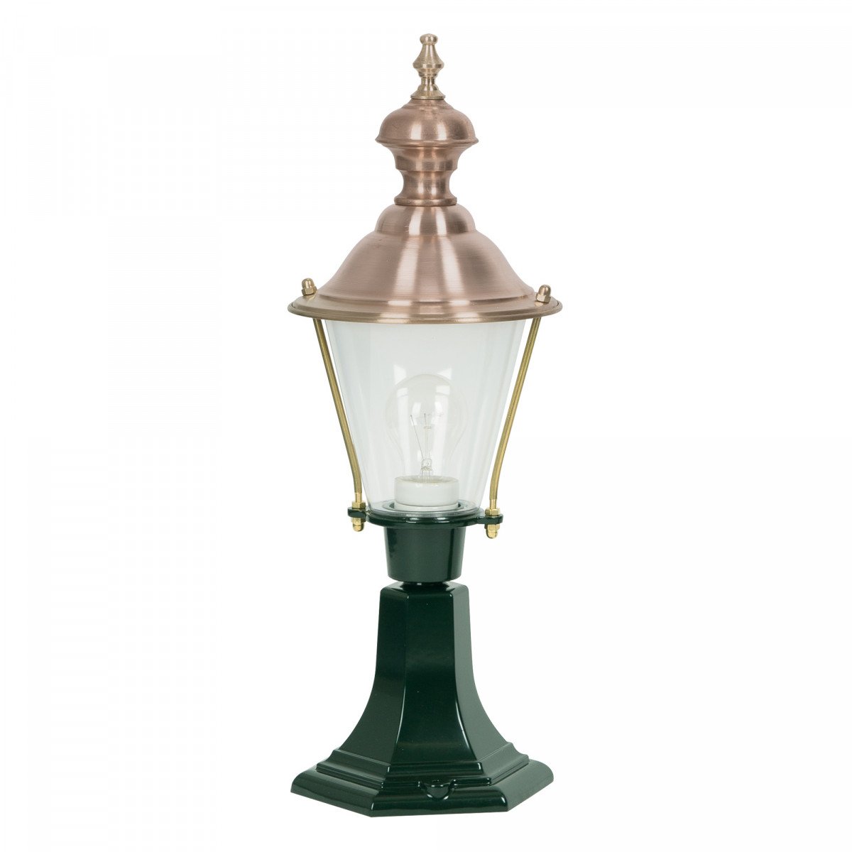 Lampe de jardin sur pied D 207 (1107) de KS Lighting avec lanterne ronde