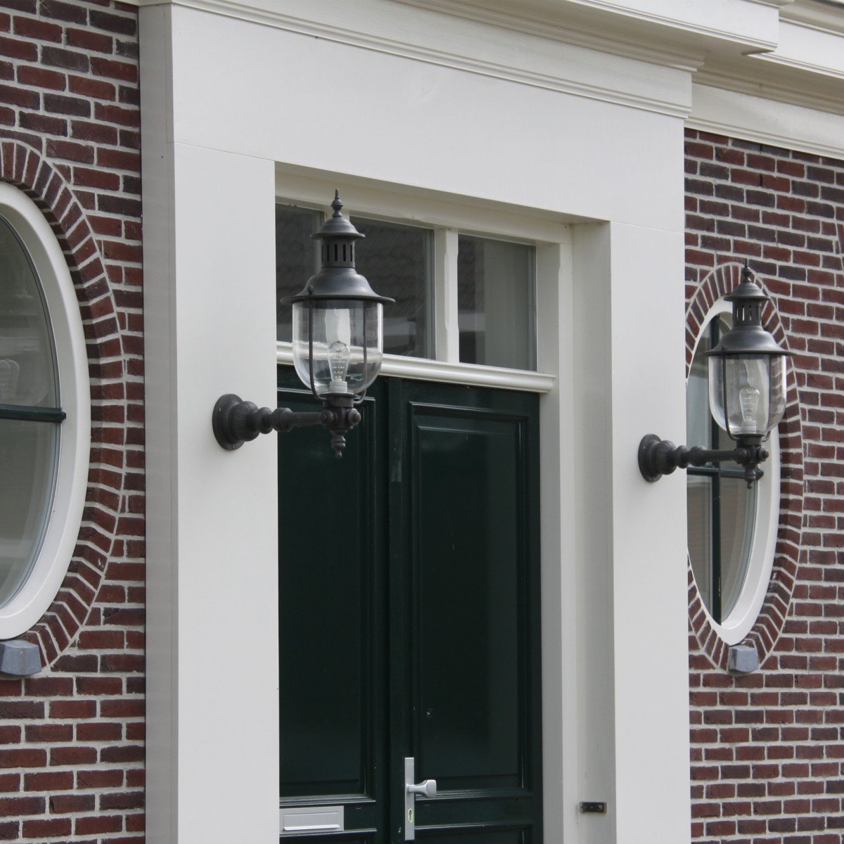 Lampe extérieure Lindau applique murale noir aluminium moderne